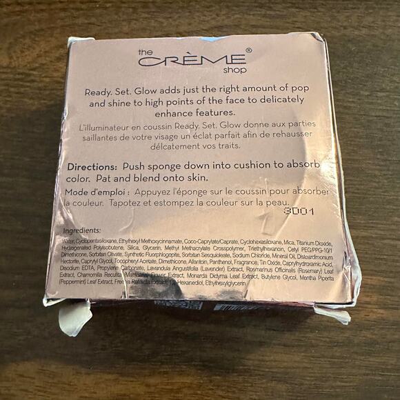 The Creme Shop Ready Set Glow Cushion Highlighter Pink Glow Face Makeup NEW - Picture 6 of 9
